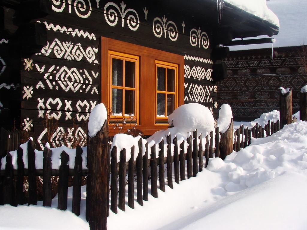 Penzion Javorina Čičmany Bagian luar foto